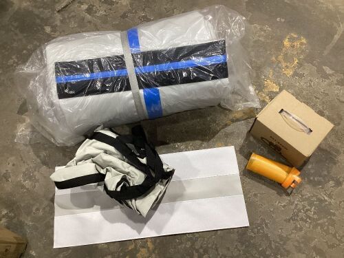 20' Air Track Tumbling with Pump and Carrying Bag - Lot 50