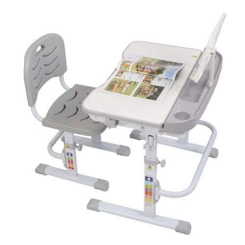 Kids Height Adjustable Study Desk and Chair  - Lot 1116