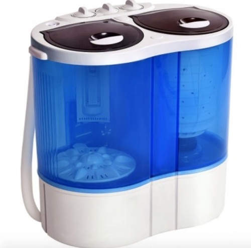 Portable Compact Twin Tub Mini Washing Machine, Untested, E-Commerce Return - Lot 179