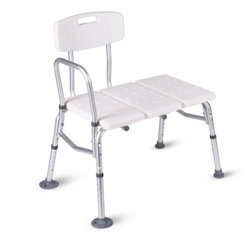 Shower Bath Seat Medical Adjustable Bathroom Bath Tub Transfer Bench Stool Chair, Appears New - Lot 181