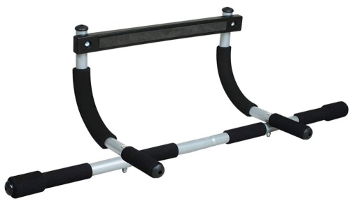 Lot of 2, Iron Gym Total Upper Body Workout Bar for Doorway, Adjustable Width Locking, Appears New - Lot 353