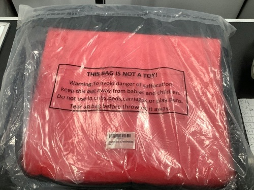 Lot of 6, Chic-Comfort Memory Foam Seat Cushion, Red, E-Commerce Return/Appears New - Lot 587