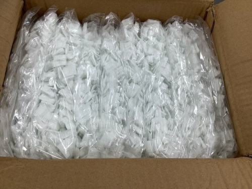 Polypropylene Crimped Hair Nets, Box of 1,000, E-Commerce Return/Appears New - Lot 592