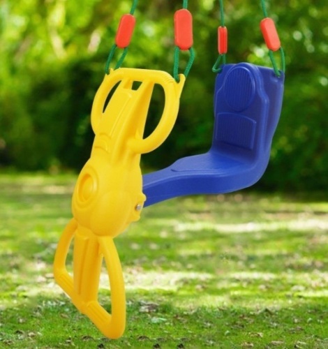 Backyard Kids Rider Glider Swing With Hangers, Appears New/Damaged Box - Lot 216