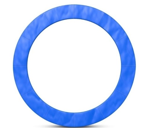 Blue Safety Round Spring Pad Replacement Cover For 14' Trampoline, Appears New/Damaged Box - Lot 230