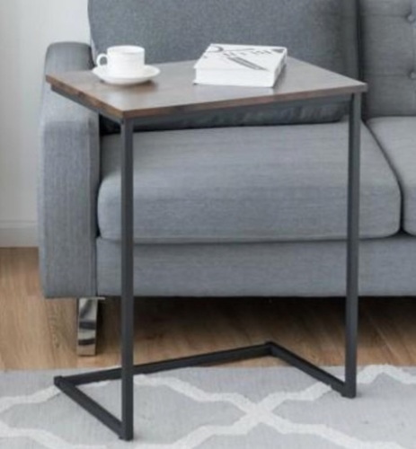 C-Shaped End Side Coffee Tray Sofa Table, Inspected, Appears New - Lot 228