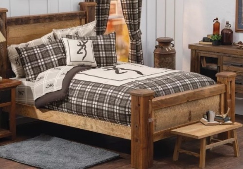 Browning Microfiber Bedding Collection Comforter Set, Queen - E-Commerce Return - Lot 8