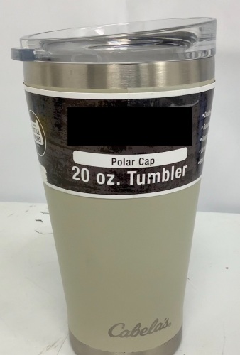 Polar Cap 20oz. Tumbler, E-Commerce Return, Bottle Opener missing on bottom - Lot 48