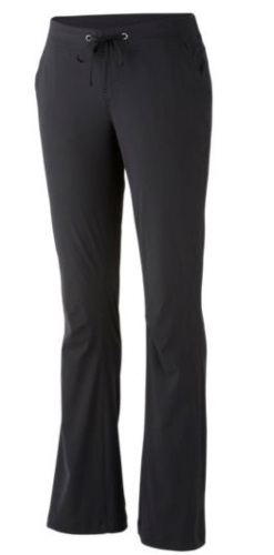 Columbia Anytime Outdoor Boot Cut Pants for Ladies - Black - 12R, Appears New - Lot 167
