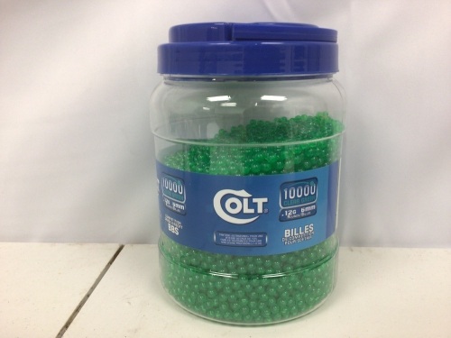 Colt Competition-Grade .12g, 10,000 Green BBs, E-Commerce Return - Lot 247
