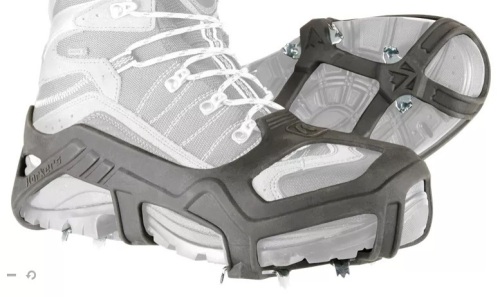 Korkers Apex Ice Cleats - Black - 2XL, E-Commerce Return - Lot 381