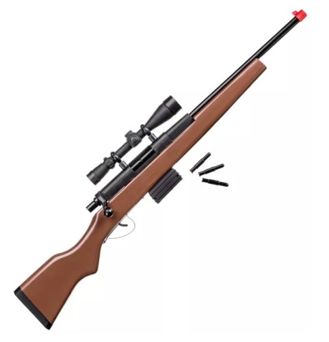 Parris Toys Wood/Steel 270 Bolt Action Rifle Toy for Kids, E-Commerce Return, Missing parts  - Lot 389