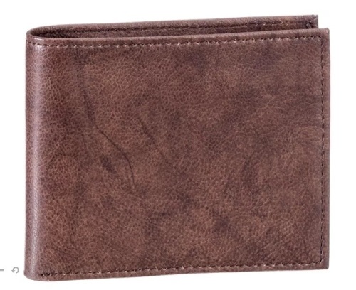 RedHead Crunch Leather Billfold Wallet - Brown, E-Commerce Return, Appears New - Lot 391