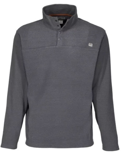 Bob Timberlake Honeycomb Long-Sleeve Sweater for Men - Smoked Grey - XL, New - Lot 425