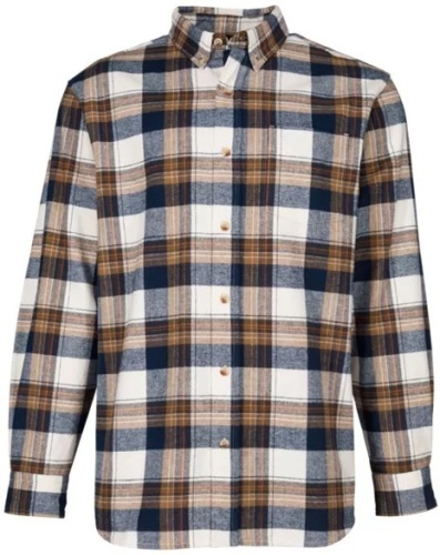 RedHead Ultimate Flannel Long-Sleeve Shirt for Men - Multi Herringbone - 4XL, E-Commerce Return - Lot 440