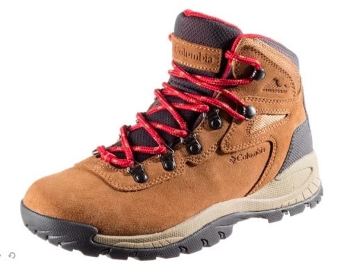 Columbia Newton Ridge Amped Waterproof Hiking Boots for Ladies - Elk/Mountain Red - 6M, E-Commerce Return - Lot 479
