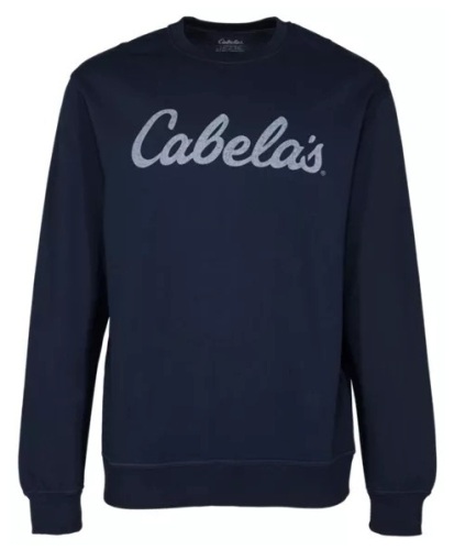 Long-Sleeve Crew Sweatshirt for Men - Black Iris - M, E-Commerce Return - Lot 428