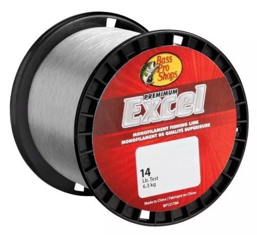 Excel Monofilament Line - 1 lb. Spool - Green - 20 lb, E-Commerce Return - Lot 93