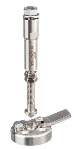 T-H Marine Troll-Tamer Trolling Motor Stabilizing Lock, 2 3/4", 4 1/2" Spacing - E-Commerce Return - Lot 11