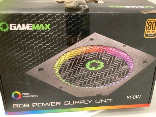 Gamemax RGB Power Supply Unit - Lot 6