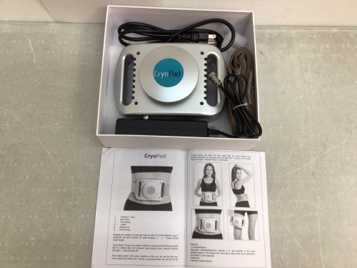 CryoPad Fat Cell Freezer Device, Untested, Appears New, Retail 550.00 - Lot 74