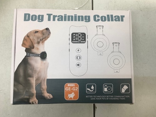 Dog Training Collar, Power Up, Appears new - Lot 85