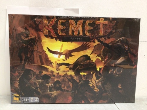 Kemet: Seth Board Game, New - Lot 97