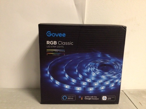 Govee LED Strip Lights, 2 Rolls, Only One Works, E-Comm Return - Lot 190