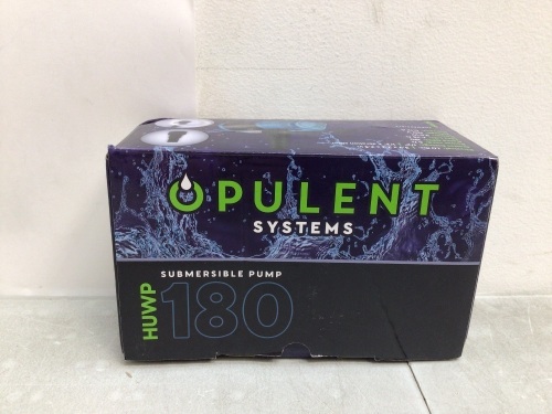 Pulent Systems Submersible Pump, Untested, E-Comm Return - Lot 225