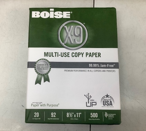 Case of (10) Reams 8.5"x11" Letter Office Paper - Lot 247