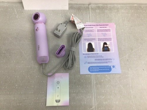 Yiiho Ionic Hair Dryer, Powers Up, Appears New - Lot 266