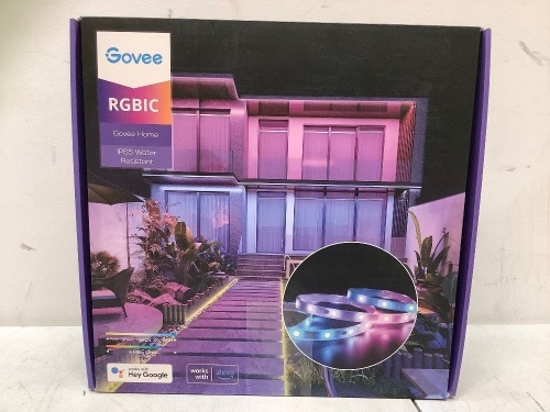 Govee Outdoor LED Strip Lights, Works, Appears new - Lot 310