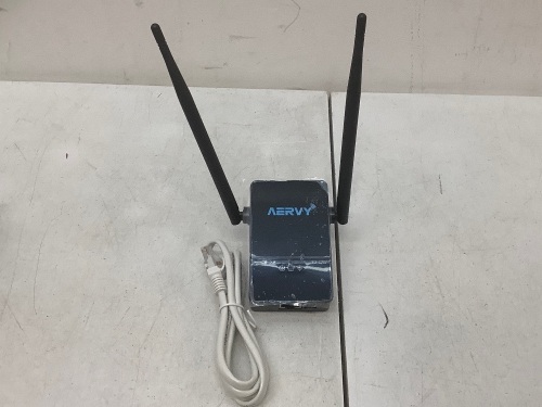 Aervy Wifi Range Extender, Powers Up, E-Comm Return - Lot 358