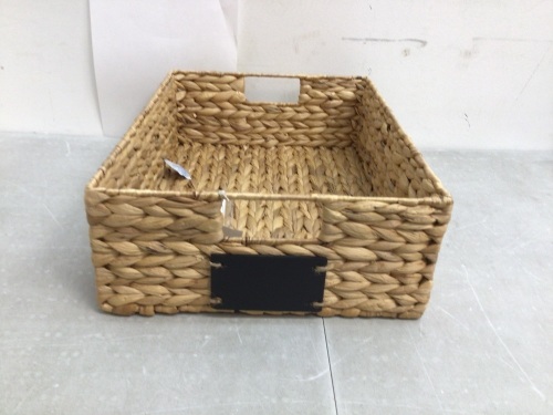 Set of 4 Pantry Baskets w/ Chalkboard, Appears new - Lot 545
