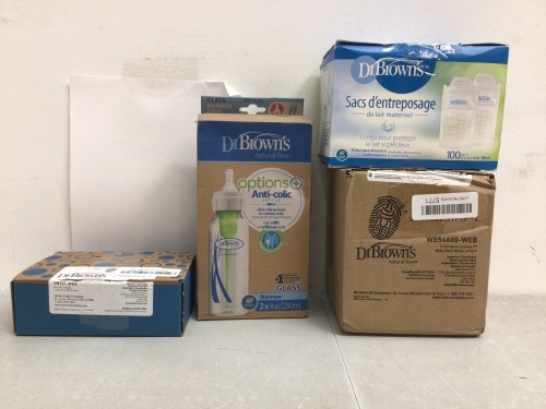 Misc Dr Browns Baby Supplies, Appears new - Lot 443