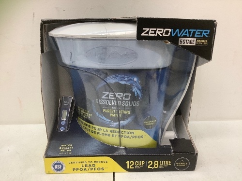 Zero Water Filter Pitcher, New - Lot 89