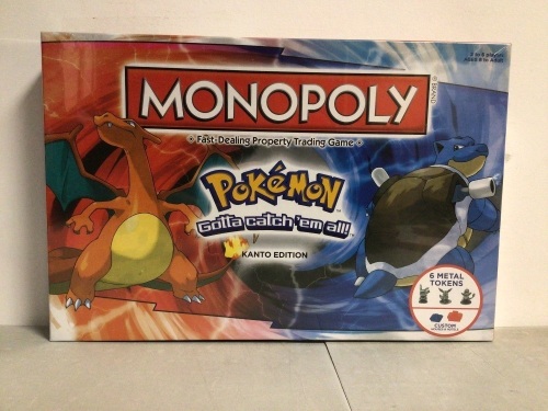 Pokemon Monopoly, New - Lot 427