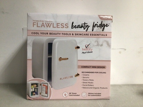 Finishing Touch Flawless Beauty Fridge, Powers Up, Appears New - Lot 463