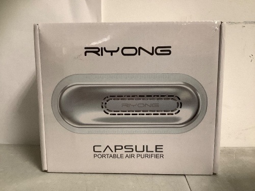 Riyong, Capsule Portable Air Purifier, New - Sealed - Lot 108