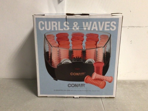 Conair Curls and Waves Set, Powers Up, Appears New - Lot 510