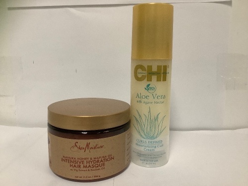 Chi Curl Cream & Shea Moisture Hair Masque, E-Comm Return - Lot 149