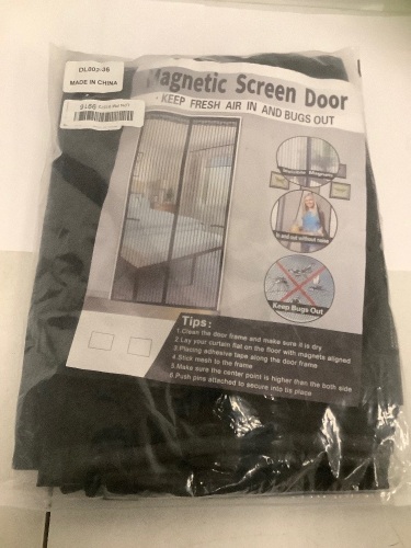 Magnetic Screen Door, Appears New - Lot 486