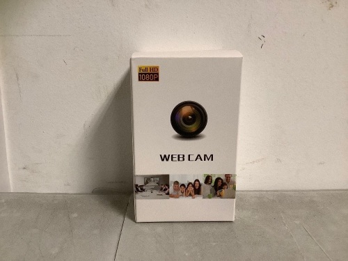 Webcam, Powers Up, Appears new - Lot 107