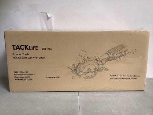 Tacklife Mini Circular Saw, New - Lot 126