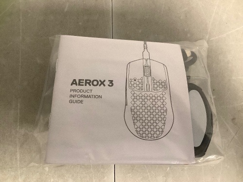 Steel Series Aerox 3 Gaming Mouse, Untested, Appears New - Lot 153