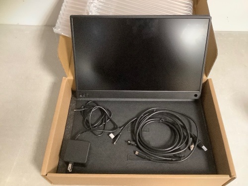 Zeuslap Portable Monitor, Powers Up, Appears New - Lot 54