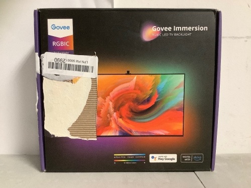 Govee LED TV Backlight, Powers Up, Appears New - Lot 102