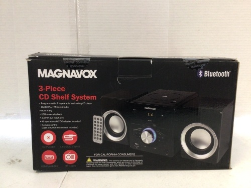 Magnavox, 3-Piece CD Shelf System - Lot 281