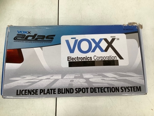 License Plate Blind Spot Detection System - Lot 381