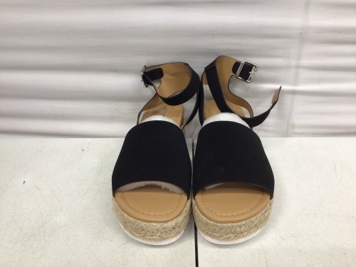 Soda Womens Open Toe Platform Sandals, 10 - Lot 528